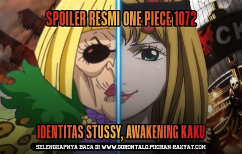 Spoiler One Piece 1072 Resmi Identitas Stussy Dibongkar Eiichiro Oda