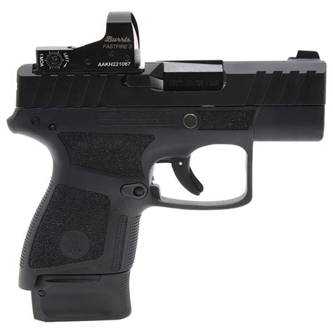 Beretta Apx A1 Carry Rdo 9mm 29 Bbl Black Semi Auto Pistol W1 8rd