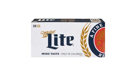 Miller Lite Pilsner Beer Cans (12 oz x 18 ct) | Wolverine Lake Party Store