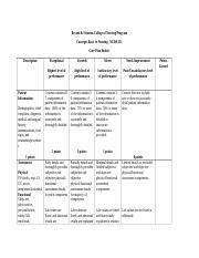 CARE PLAN Rubric NURS 231 Updated 2021 1 Docx Bryant Stratton