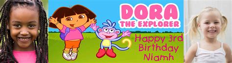 Dora The Explorer Birthday Background