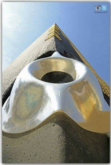 Stunning Close Up Of Hajr Al Aswad The Black Stone Kabah Mecca