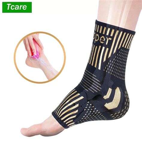 Copper Ankle Brace Infused Compression