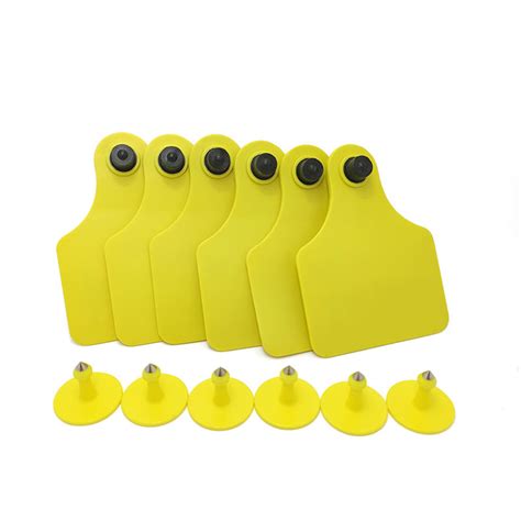 High Quality UHF ISO18000-6C RFID Ear Tag for animal tracking, cattles