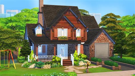 Sims 4 Suburban House CC