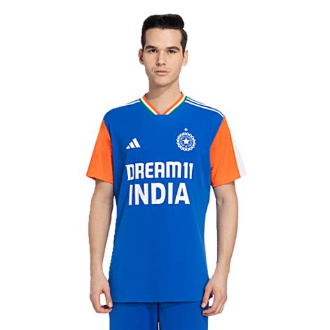 Buy Adidas India Cricket T20 Fan Jersey Online at Best Price of Rs 999 ...