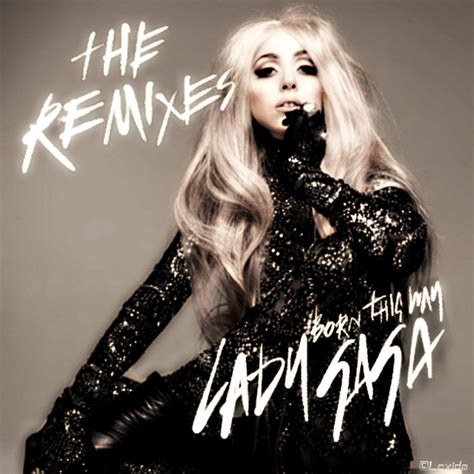 Lexidøarts Lady Gaga Born This Way The Remixes Singlecover