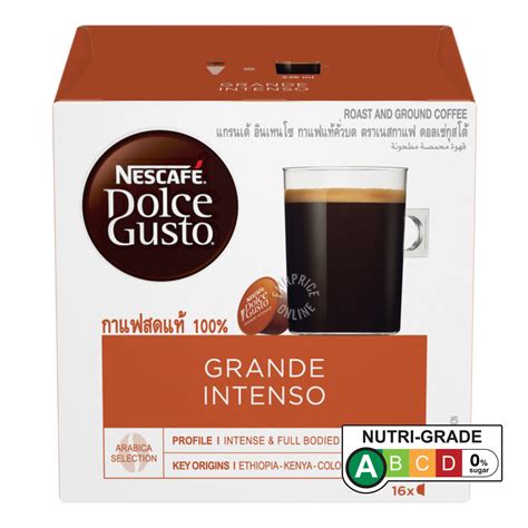 Nescafe Dolce Gusto Beverage Capsules Grande Intenso Ntuc Fairprice