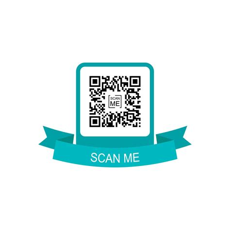 Qr Code For Mobile App Payment And Phone Scan Me Green Frame With Qr Code Icon Vector