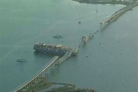 Un Barco Carguero Impacta Contra El Puente Francis Scott Key En Baltimore