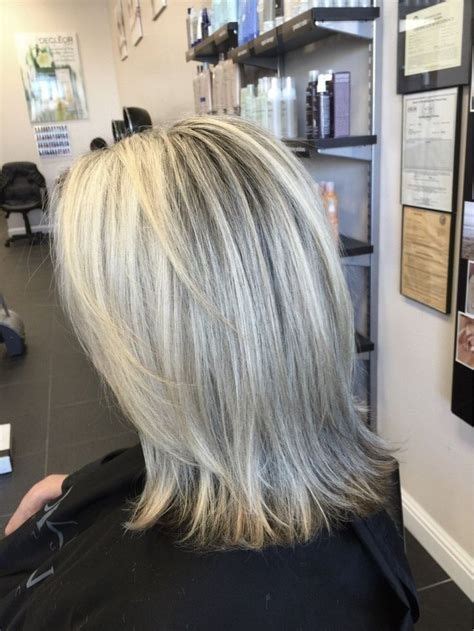 Cool Blonde Highlights For Grey Hair Pictures For Older Women Yahoo