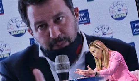 Sondaggio Meloni Supera Salvini E Fdi Diventa Primo Partito