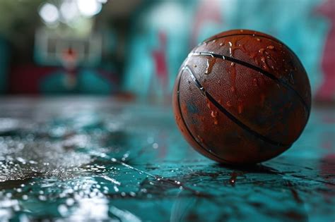 Premium Photo Basketball Creative Concept