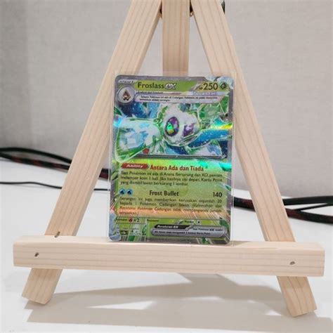 Jual Kartu Pokemon Tcg Indonesia Froslass Ex Rr Sv3s 007170 Shopee Indonesia