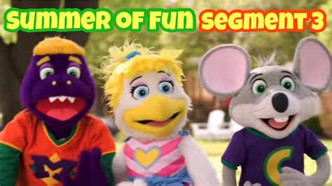 Chuck E Cheese Summer Of Fun Show 2021 Segment 3 Youtube