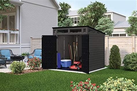 Suncast Resin Modern Shed The Perfect Solution For A Modern Garden 1