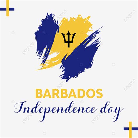 Barbados Vector Hd Images Barbados Independence Day Greeting Card