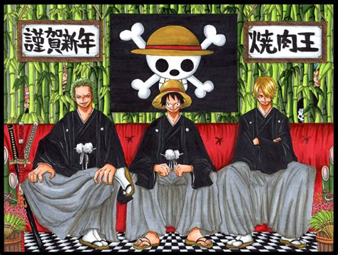 One Piece Zoro Sanji Luffy