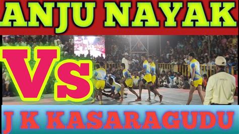 Alwas Mudubidre Vs Jk Academy Kasaragudu Menasagi Kabaddi Vaibhava