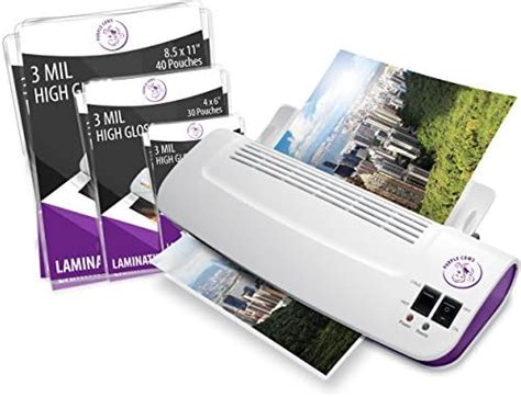 Purple Cows Hot And Cold Laminator Includes Mil Hot Pockets