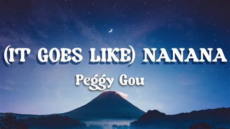 Peggy Gou It Goes Like Nanana Official Lyrics Video Youtube