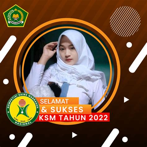 Twibbon Ayo Sukseskan KSM 2022 Pontren Nurul Amin