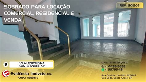 Sobrado Para Loca O Ou Venda Comercial Residencial Vila Leopoldina