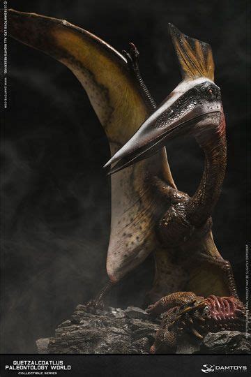 Paleontology World Museum Collection Series Statue Quetzalcoatlus