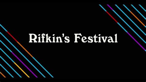 Rifkin S Festival 2021 Bande Annonce 1 HD VOST YouTube