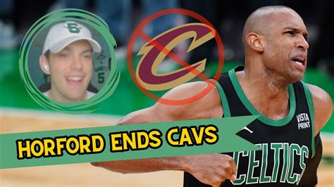 Al Horford Leads Celtics To Game Win Over Cavs And Boston Advances To