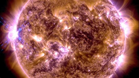 La NASA Mostra L Immagine Di Un Enorme Brillamento Solare 2024