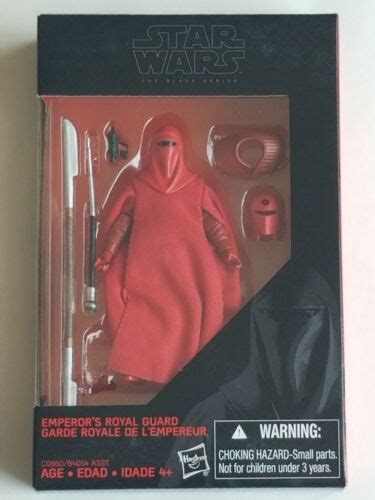 Star Wars 3 75 Black Series Emperor S Royal Guard Walmart Exclusive