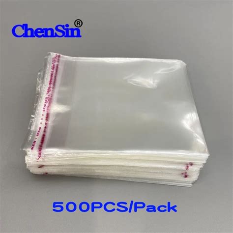 Clear Plastic CPP Self Adhesive Poly Bag With CD Box Packing Bag