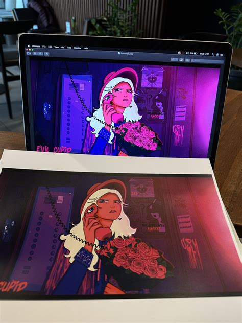 How can I print my art and keep the same colours? : r/DigitalArt