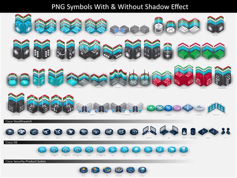 Cisco 3d Network Symbols Pack Png R3dnetworkdiagrams