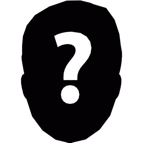 Face With A Question Mark Vector Svg Icon Svg Repo