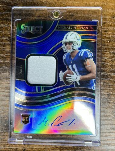 2020 Panini Select Rookie Signature Memorabilia Blue Prizm RSM MPI