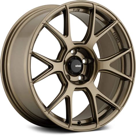 KONIG Ampliform Wheels Gloss Bronze Aluminum 1 x 1. Nepal | Ubuy