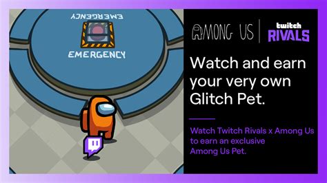 How to get free exclusive Among Us Glitch pet from Twitch Rivals - Dexerto