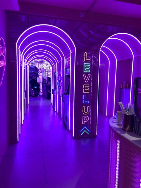 Purple Aesthetic Nightclub Design