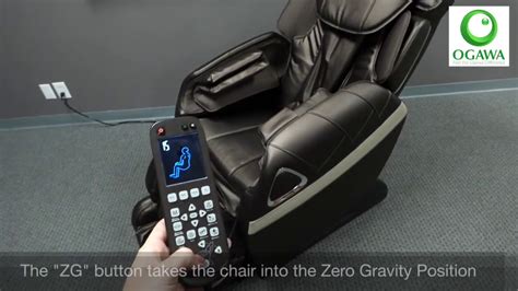 Ogawa Refresh Massage Chair Remote Operation Video Youtube