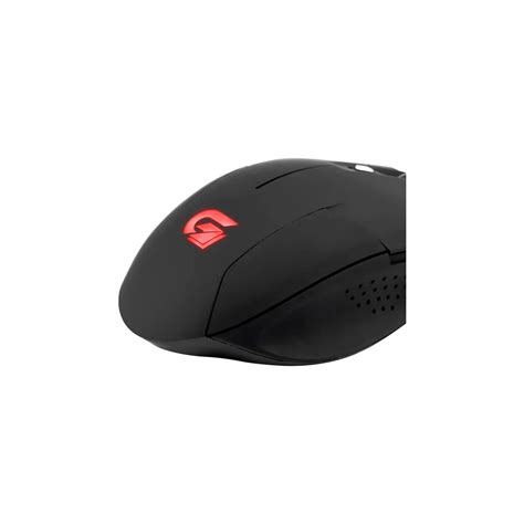 Mouse Gamer Tarantula Om Preto Vermelho Fortrek Seminovo