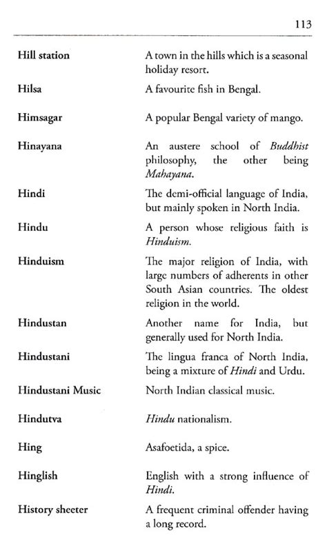 Words in Indian English (A Guide to English Communication in South Asia ...