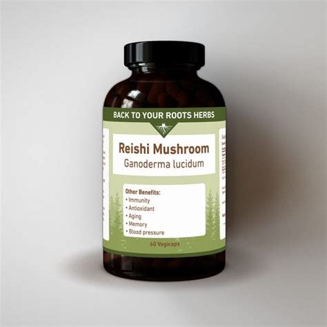 red reishi mushroom capsules log grown reishi mushroom supplements