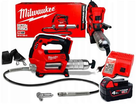 Milwaukee M18 GG 401 Smarownica Zestaw 18V 1X4AH Qmart Pl Profesjonalne