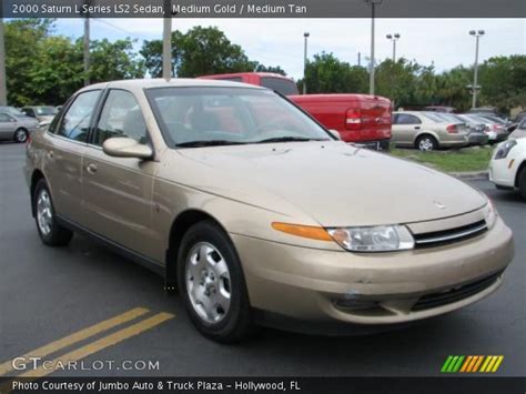 Medium Gold 2000 Saturn L Series Ls2 Sedan Medium Tan Interior