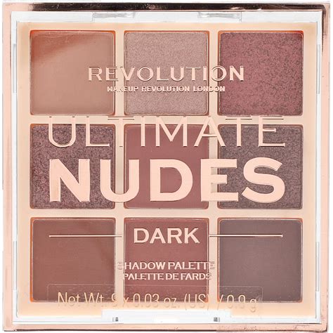 Makeup Revolution Ultimate Nude Eyeshadow Palette Dark Shop Makeup