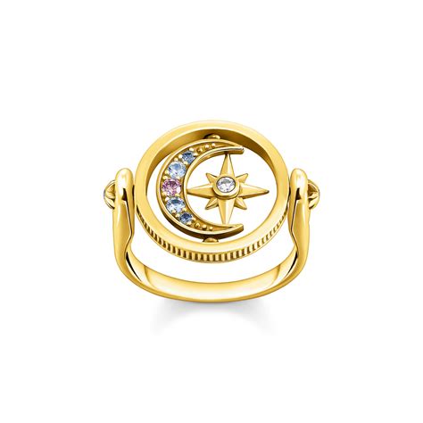 Thomas Sabo Ring Royalty Stern Mond Tr Ab