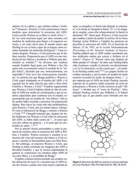 Descubrimiento De La Estructura Del Adn Pdf