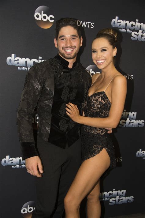 Dancing With The Stars Couple Alexis Ren And Alan Bersten Taking Romance Day By Day Dancing